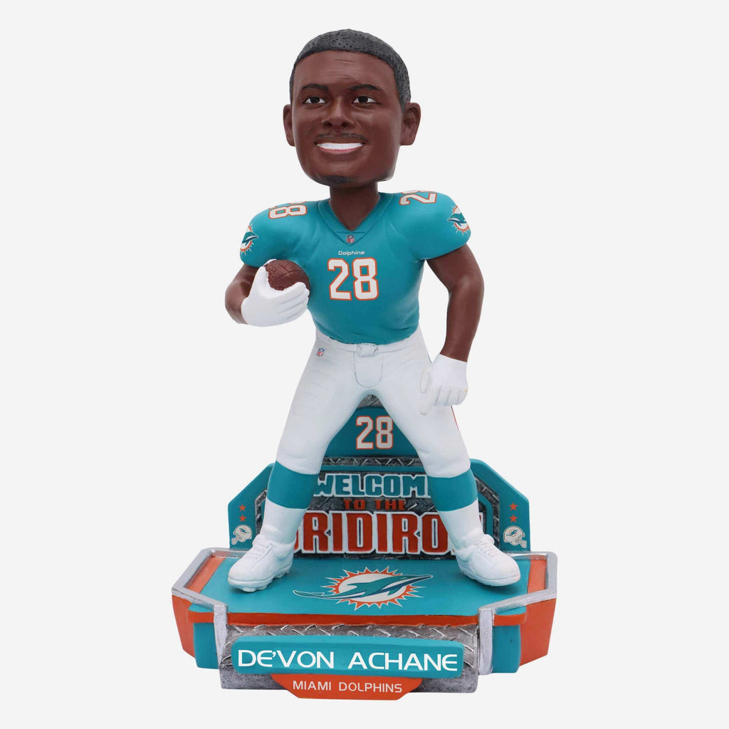 De'Von Achane Miami Dolphins NFL 2023 Rookie Series Bobblehead FOCO - FOCO.com