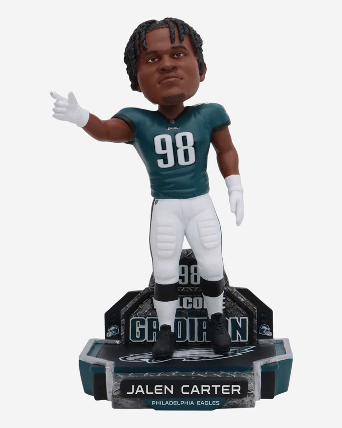 Jalen Carter Philadelphia Eagles NFL 2023 Rookie Series Bobblehead FOCO - FOCO.com