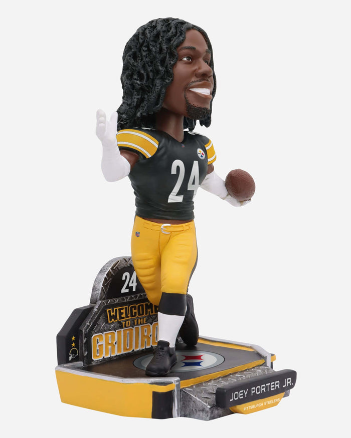 Joey Porter Jr Pittsburgh Steelers NFL 2023 Rookie Series Bobblehead FOCO - FOCO.com