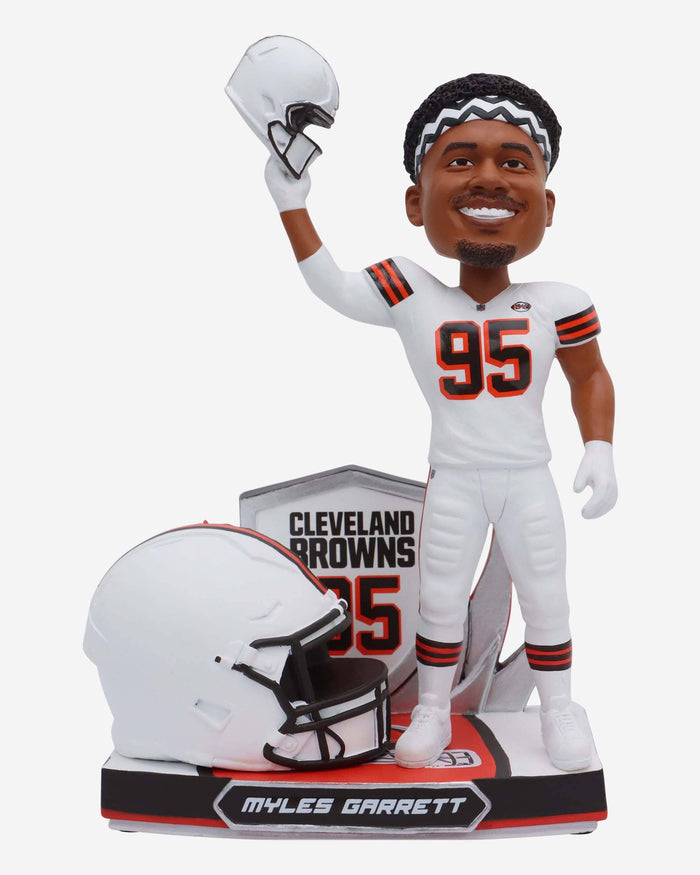 Myles Garrett Cleveland Browns 2023 Alternate Helmet Bobblehead FOCO - FOCO.com