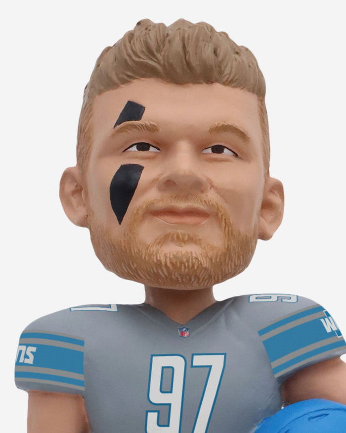 Aidan Hutchinson Detroit Lions 2023 Alternate Helmet Bobblehead FOCO - FOCO.com