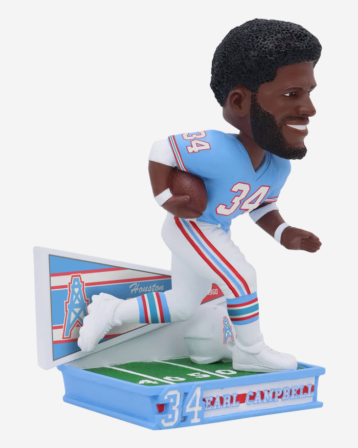 Earl Campbell Houston Oilers Retro Uniform Bobblehead FOCO - FOCO.com