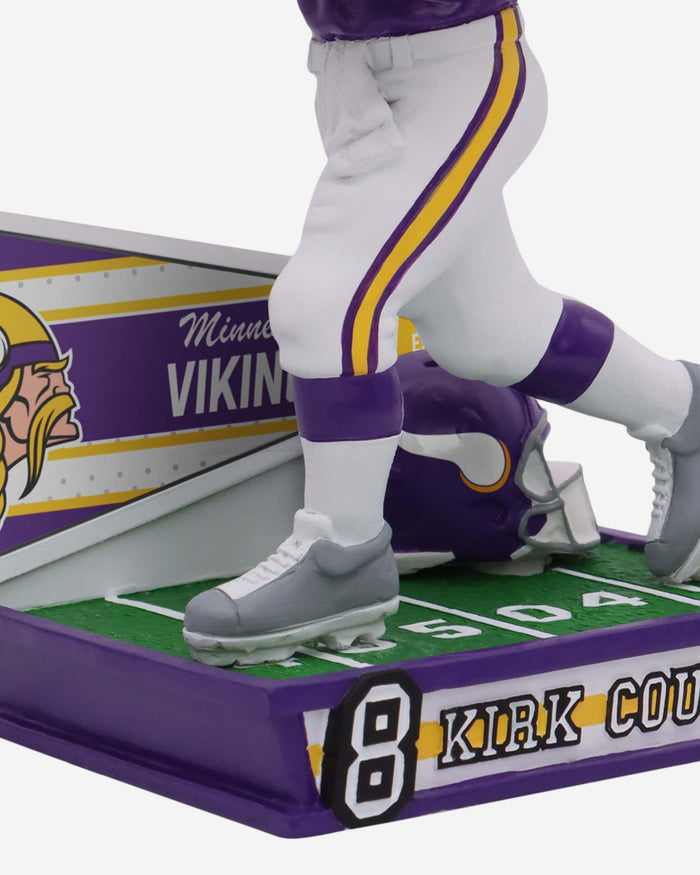 Kirk Cousins Minnesota Vikings Retro Uniform Bobblehead FOCO - FOCO.com