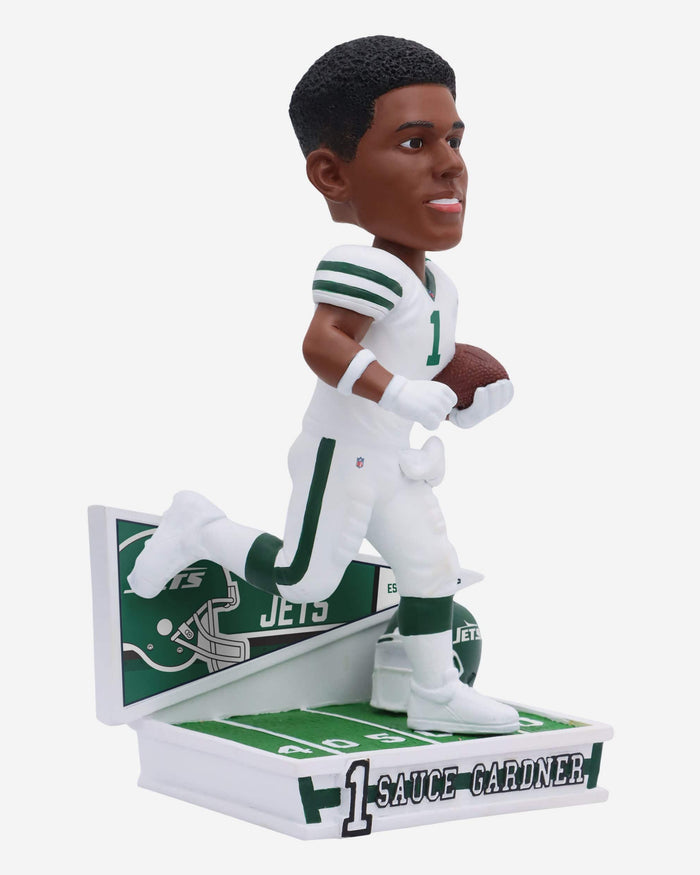 Sauce Gardner New York Jets Retro Uniform Bobblehead FOCO - FOCO.com