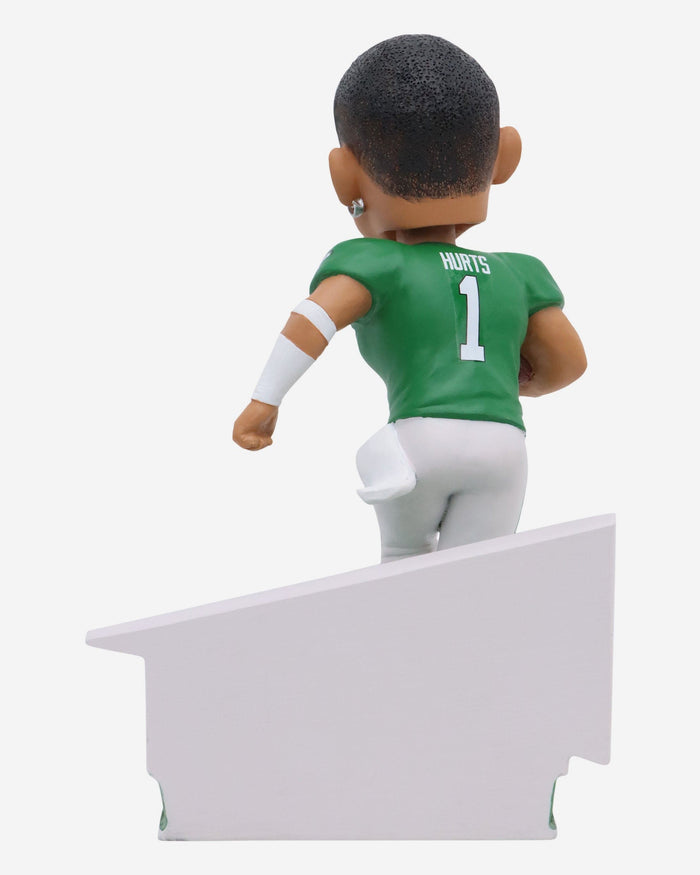 Jalen Hurts Philadelphia Eagles Kelly Green Uniform Bobblehead FOCO - FOCO.com