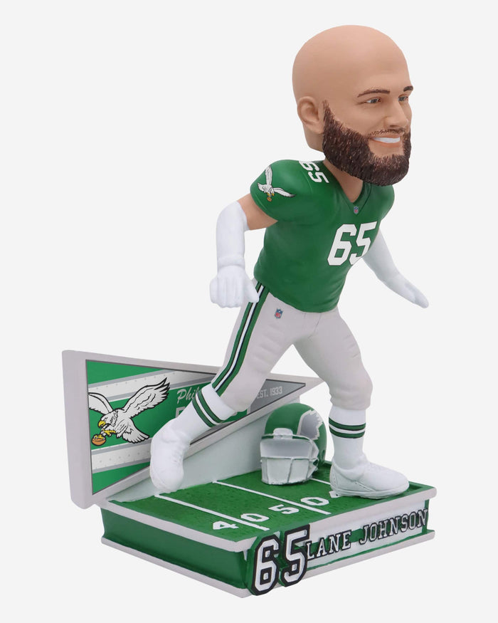 Lane Johnson Philadelphia Eagles Kelly Green Uniform Bobblehead FOCO - FOCO.com