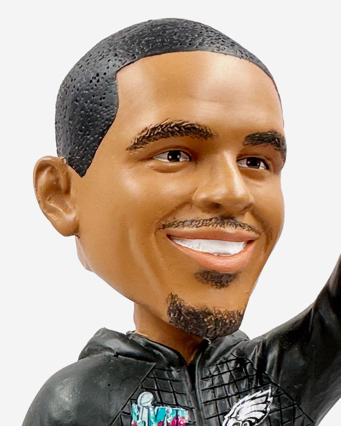 Jalen Hurts Philadelphia Eagles Super Bowl LVII Outfit Bobblehead FOCO - FOCO.com