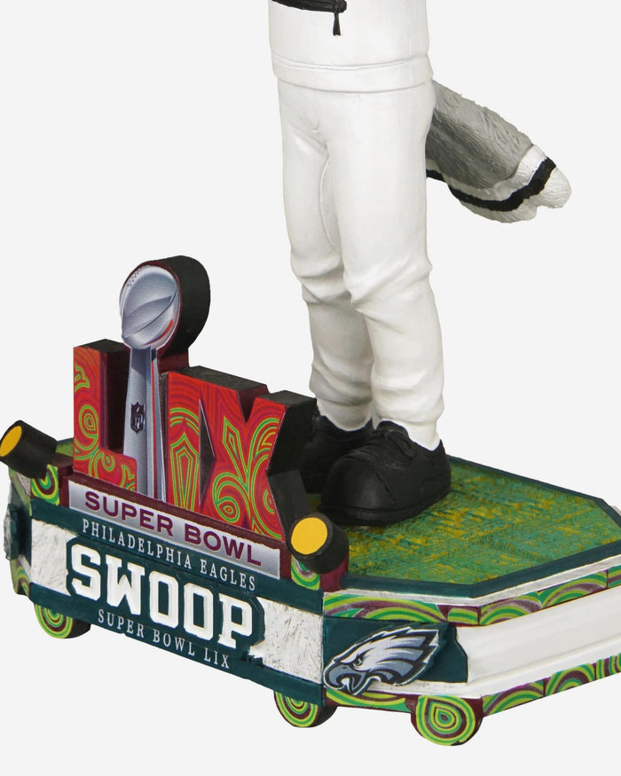 Swoop Philadelphia Eagles Super Bowl LIX Outfit Mascot Bobblehead FOCO - FOCO.com