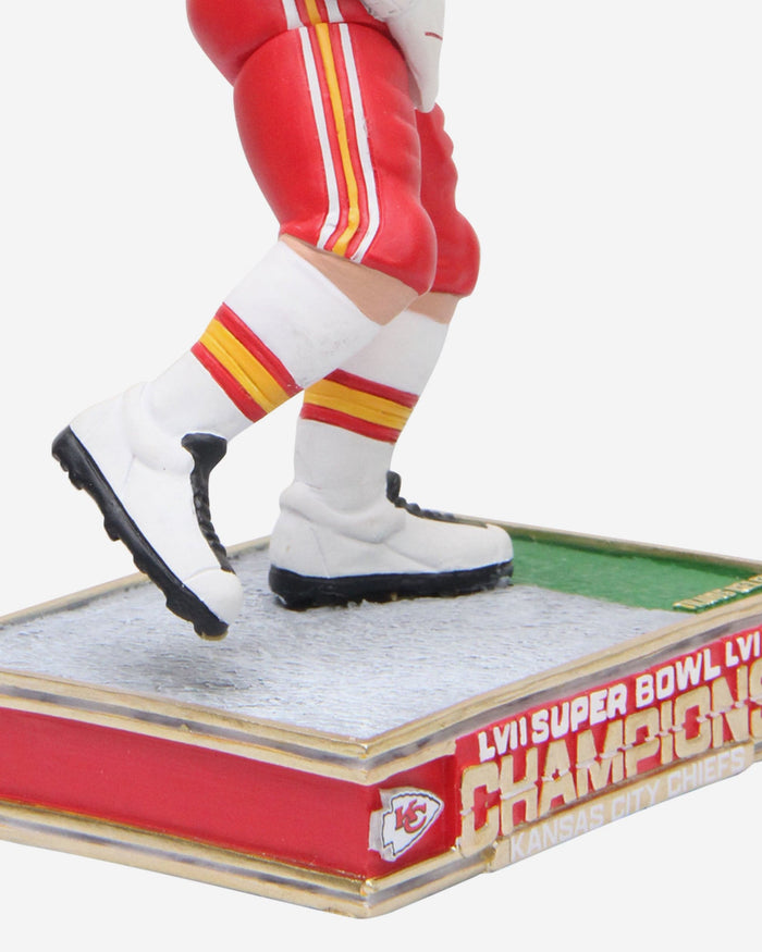 Travis Kelce Kansas City Chiefs Super Bowl LVII Champions Stanky Leg Bobblehead FOCO - FOCO.com