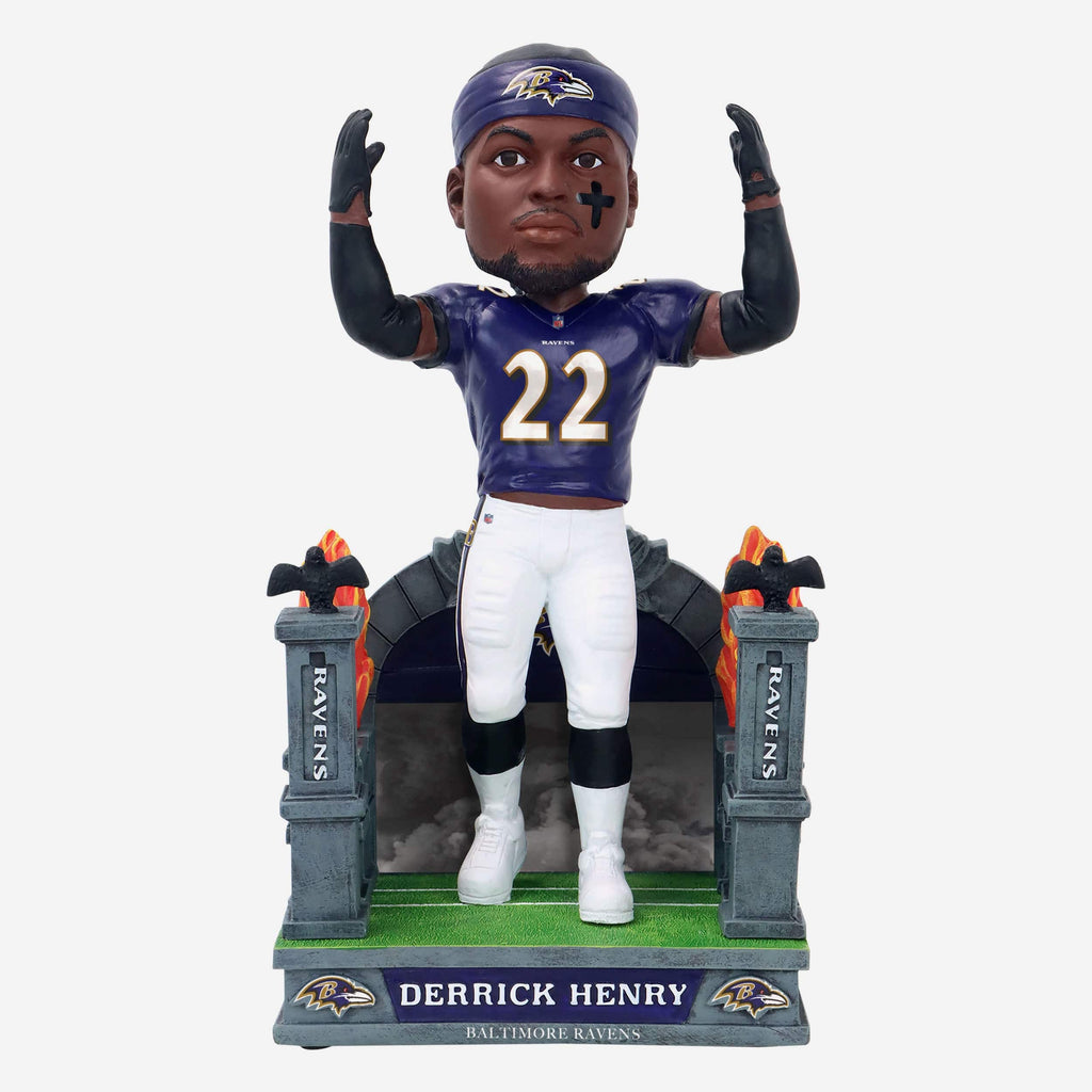 Derrick Henry Baltimore Ravens Tunnel Entrance Bobblehead FOCO - FOCO.com