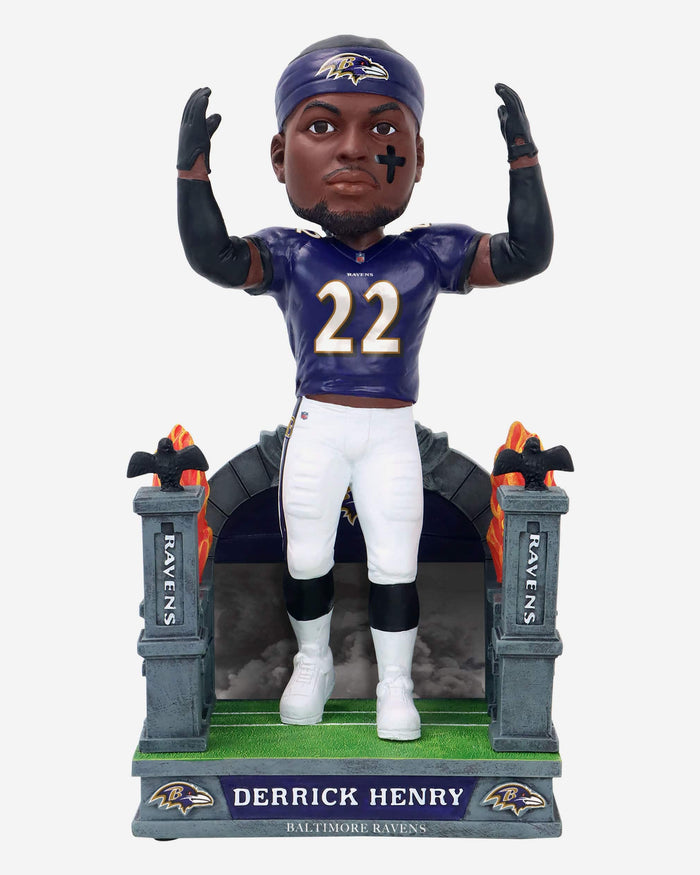 Derrick Henry Baltimore Ravens Tunnel Entrance Bobblehead FOCO - FOCO.com