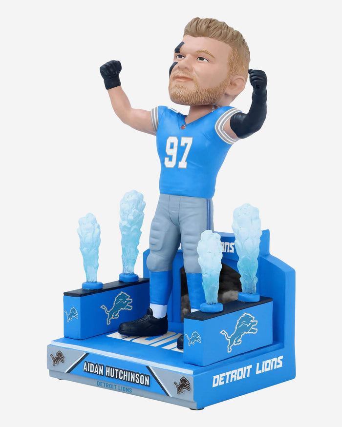 Aidan Hutchinson Detroit Lions Tunnel Entrance Bobblehead FOCO - FOCO.com