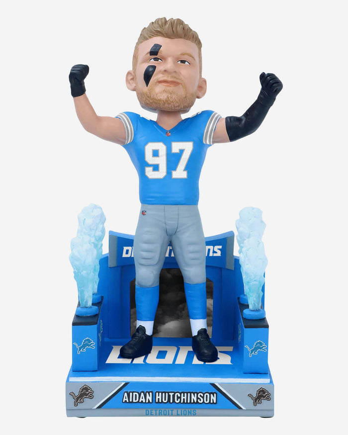 Aidan Hutchinson Detroit Lions Tunnel Entrance Bobblehead FOCO - FOCO.com