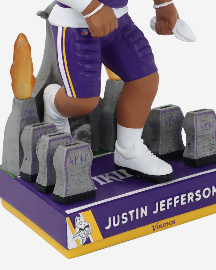 Justin Jefferson Minnesota Vikings Tunnel Entrance Bobblehead FOCO - FOCO.com