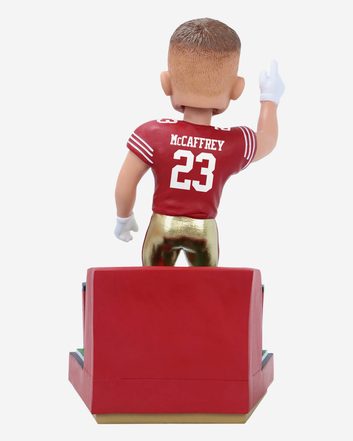 Christian McCaffrey San Francisco 49ers Tunnel Entrance Bobblehead FOCO - FOCO.com