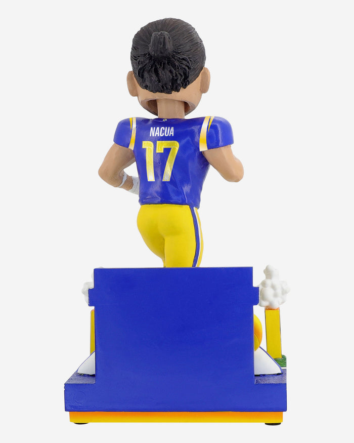 Puka Nacua Los Angeles Rams Tunnel Entrance Bobblehead FOCO - FOCO.com