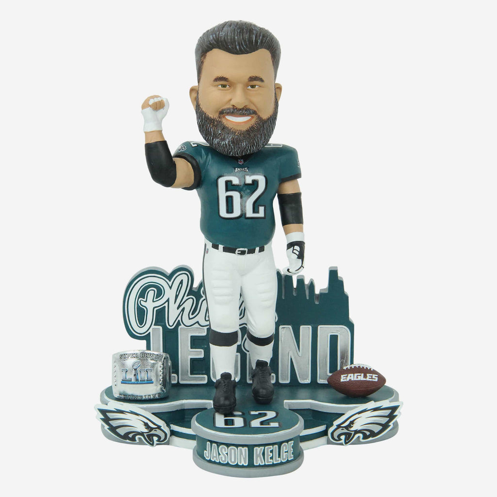 Jason Kelce Philadelphia Eagles Philly Legend Bobblehead FOCO - FOCO.com