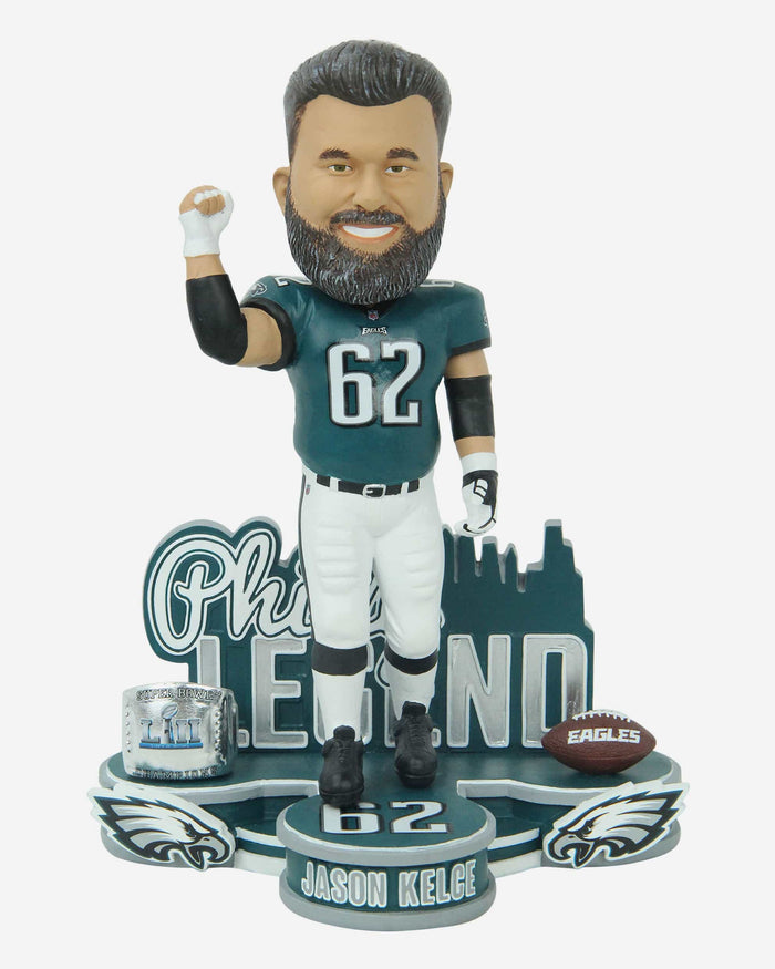 Jason Kelce Philadelphia Eagles Philly Legend Bobblehead FOCO - FOCO.com