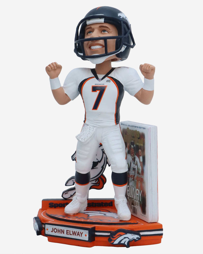 John Elway Denver Broncos Sports Illustrated Cover Bobblehead FOCO - FOCO.com