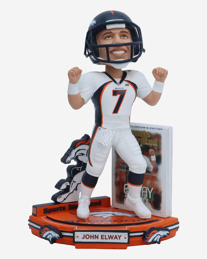 John Elway Denver Broncos Sports Illustrated Cover Bobblehead FOCO - FOCO.com