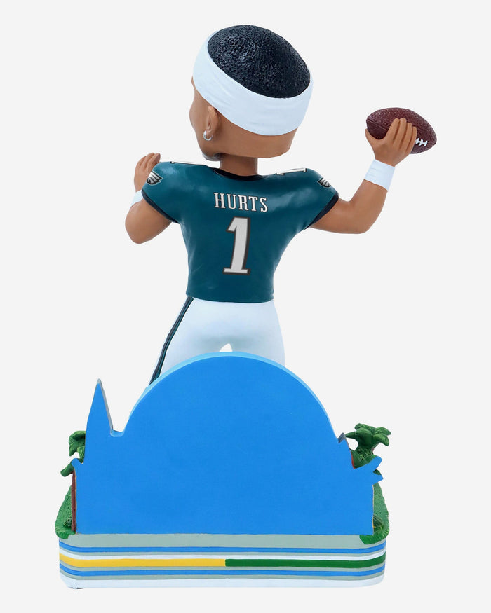 Jalen Hurts Philadelphia Eagles 2024 International Game Bobblehead FOCO - FOCO.com