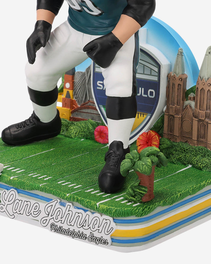 Lane Johnson Philadelphia Eagles 2024 International Game Bobblehead FOCO - FOCO.com