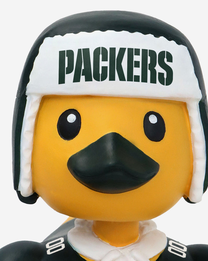 Green Bay Packers Superfan Bobble Duck Mini Bobblehead FOCO - FOCO.com