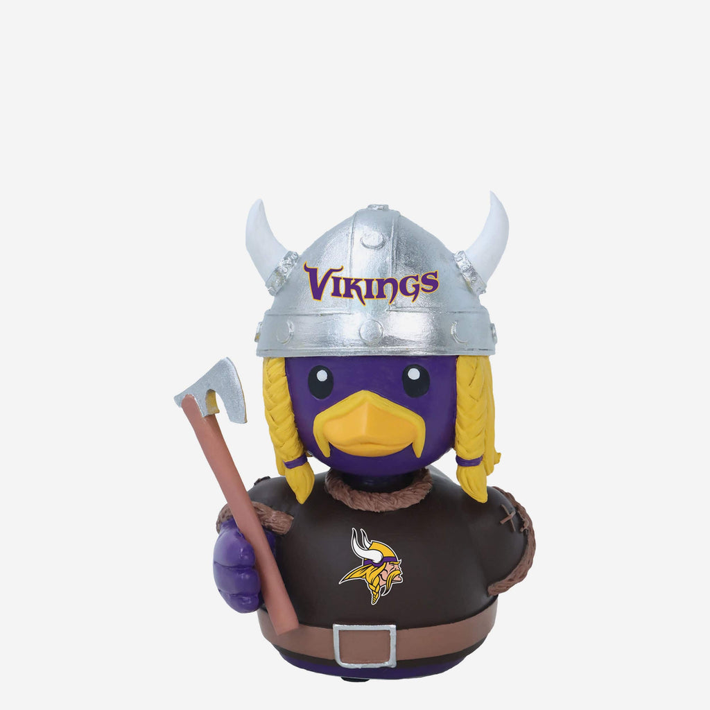 Minnesota Vikings Bobble Duck Mini Bobblehead FOCO - FOCO.com