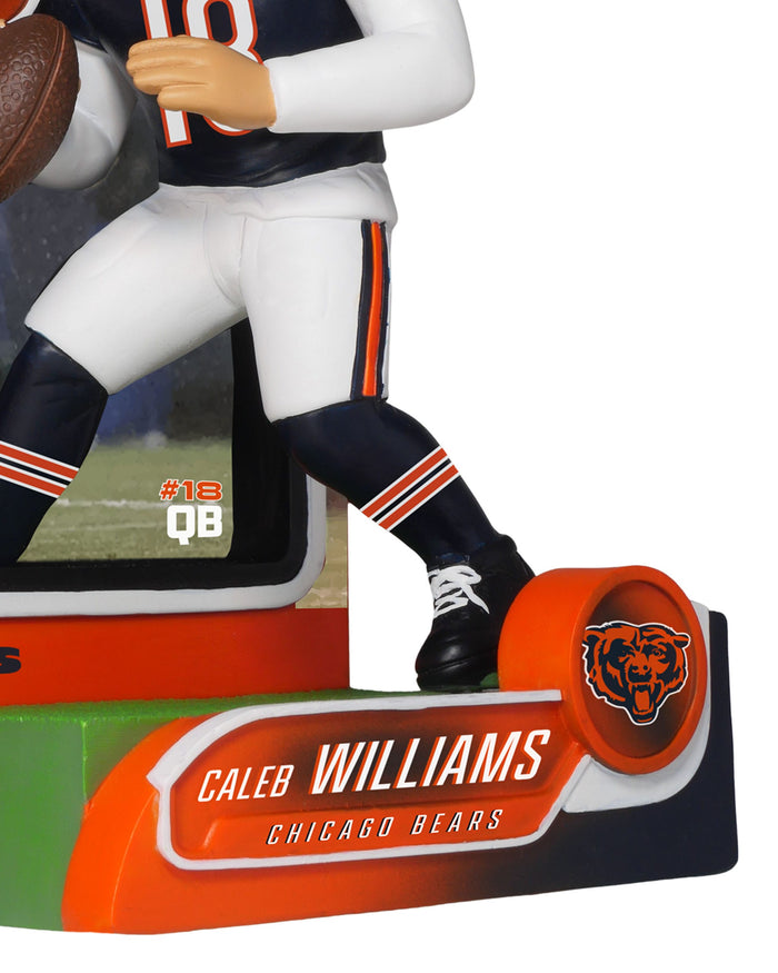 Caleb Williams Chicago Bears Trading Card Bobblehead