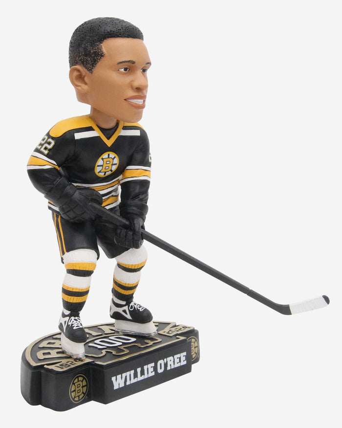 Willie O'Ree Boston Bruins 100th Anniversary Bobblehead FOCO - FOCO.com