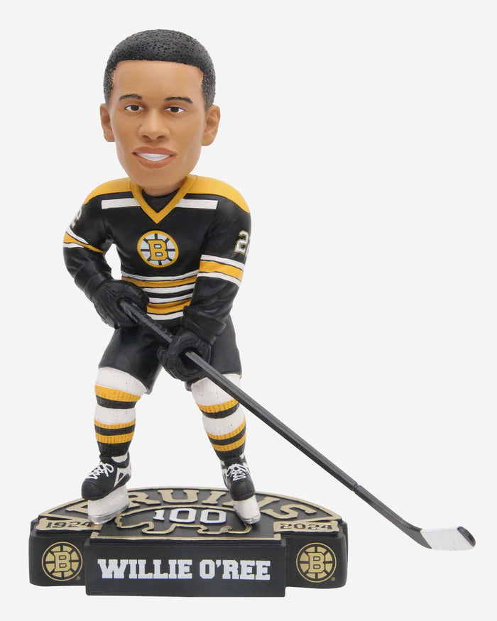 Willie O'Ree Boston Bruins 100th Anniversary Bobblehead FOCO - FOCO.com