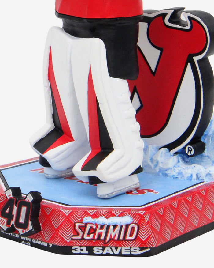 Akira Schmid New Jersey Devils Gamebreaker Bobblehead FOCO - FOCO.com