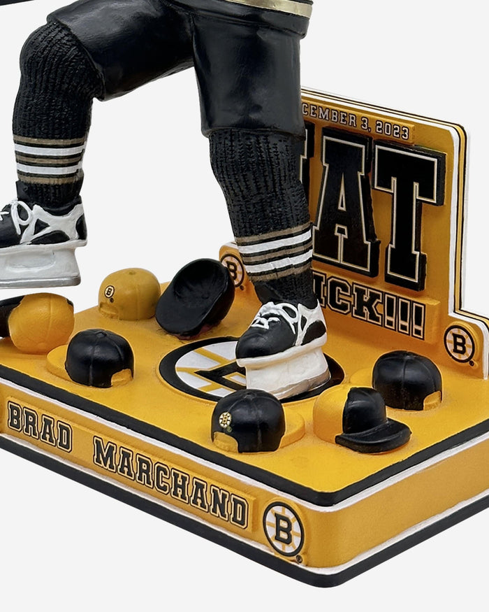 Brad Marchand Boston Bruins Hat Trick Bobblehead FOCO - FOCO.com