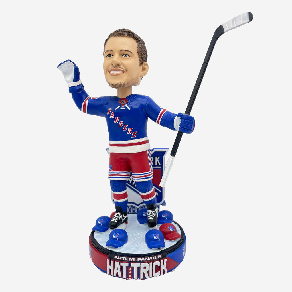 Artemi Panarin New York Rangers Hat Trick Bobblehead FOCO - FOCO.com