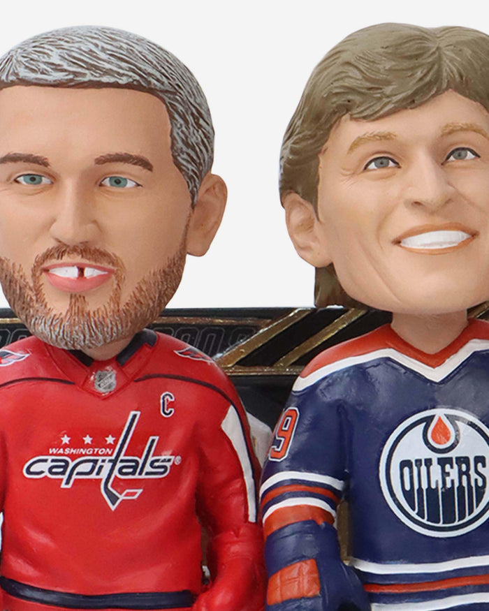 Alex Ovechkin & Wayne Gretzky & Gordie Howe Washington Capitals & Edmonton Oilers & Detroit Red Wings 800 Goal Club Triple Bobblehead FOCO - FOCO.com