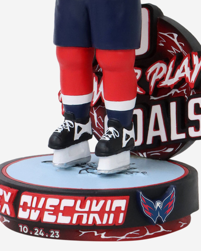 Alex Ovechkin Washington Capitals 300th Power Play Goal Bobblehead FOCO - FOCO.com