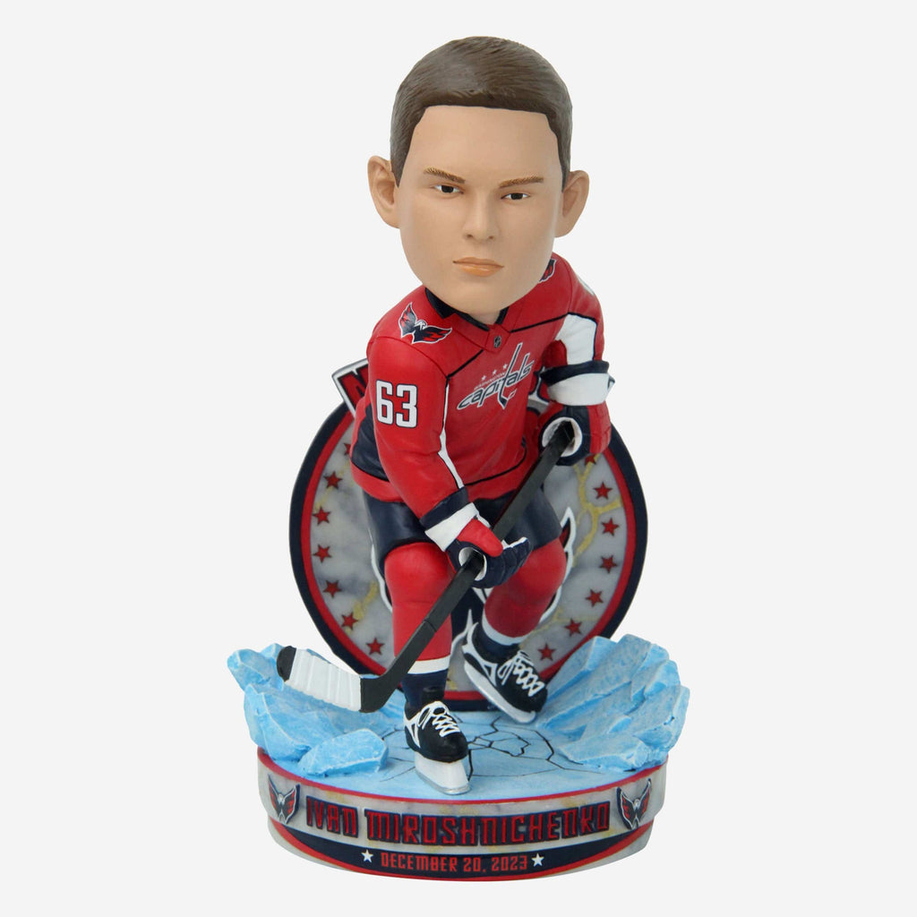 Ivan Miroshnichenko Washington Capitals NHL Debut Bobblehead FOCO - FOCO.com