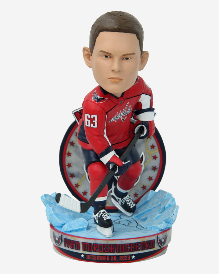 Ivan Miroshnichenko Washington Capitals NHL Debut Bobblehead FOCO - FOCO.com