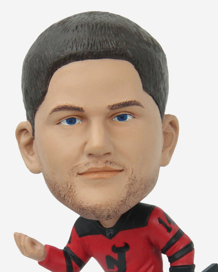 Nathan Bastian New Jersey Devils 2024 Stadium Series Celly Ice Stripe Mini Bighead Bobblehead FOCO - FOCO.com