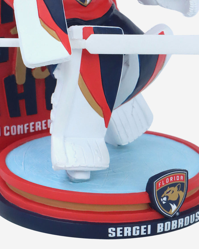 Sergei Bobrovsky Florida Panthers Back-To-Back Eastern Conference Champions Bobblehead FOCO - FOCO.com