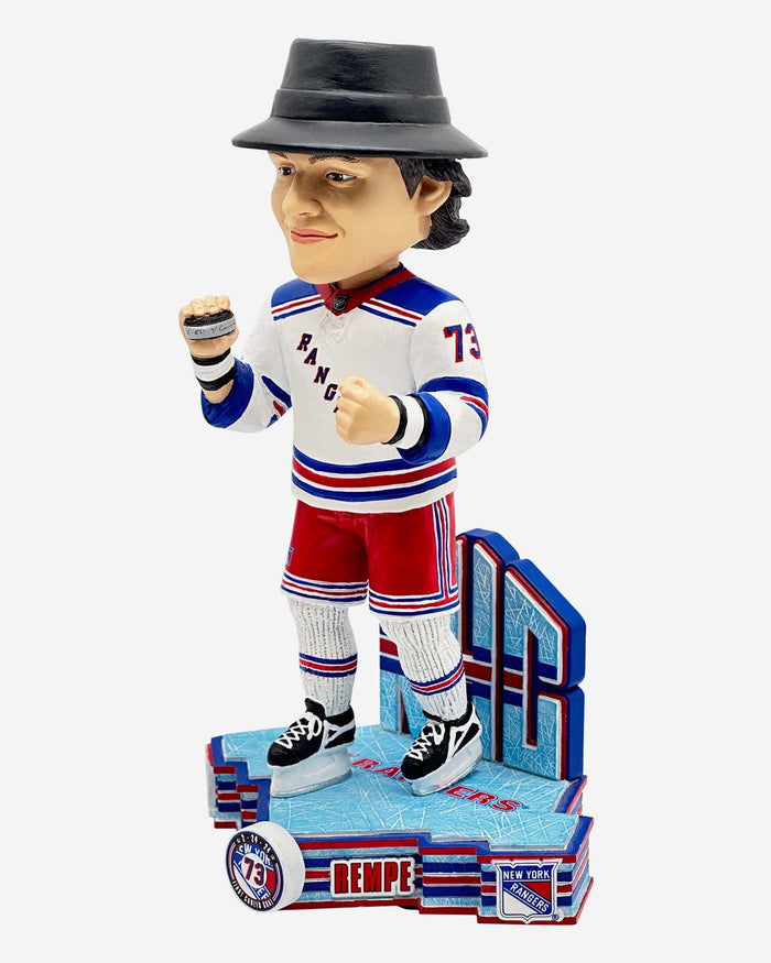 Matt Rempe New York Rangers First Goal Bobblehead FOCO - FOCO.com