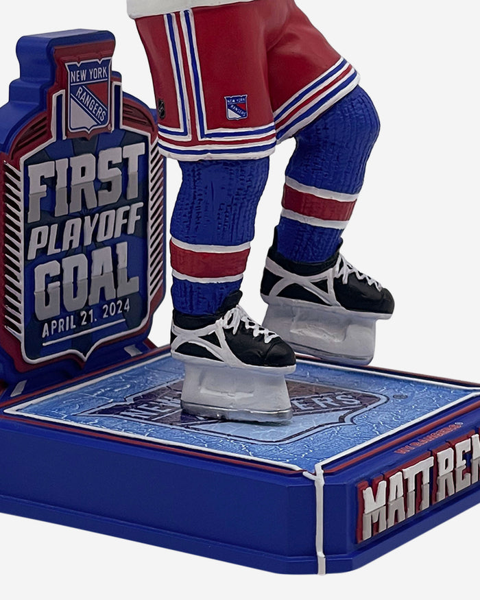 Matt Rempe New York Rangers First Playoff Goal Bobblehead FOCO - FOCO.com