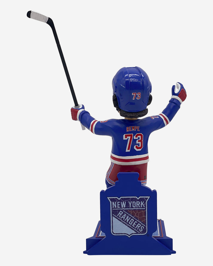 Matt Rempe New York Rangers First Playoff Goal Bobblehead FOCO - FOCO.com