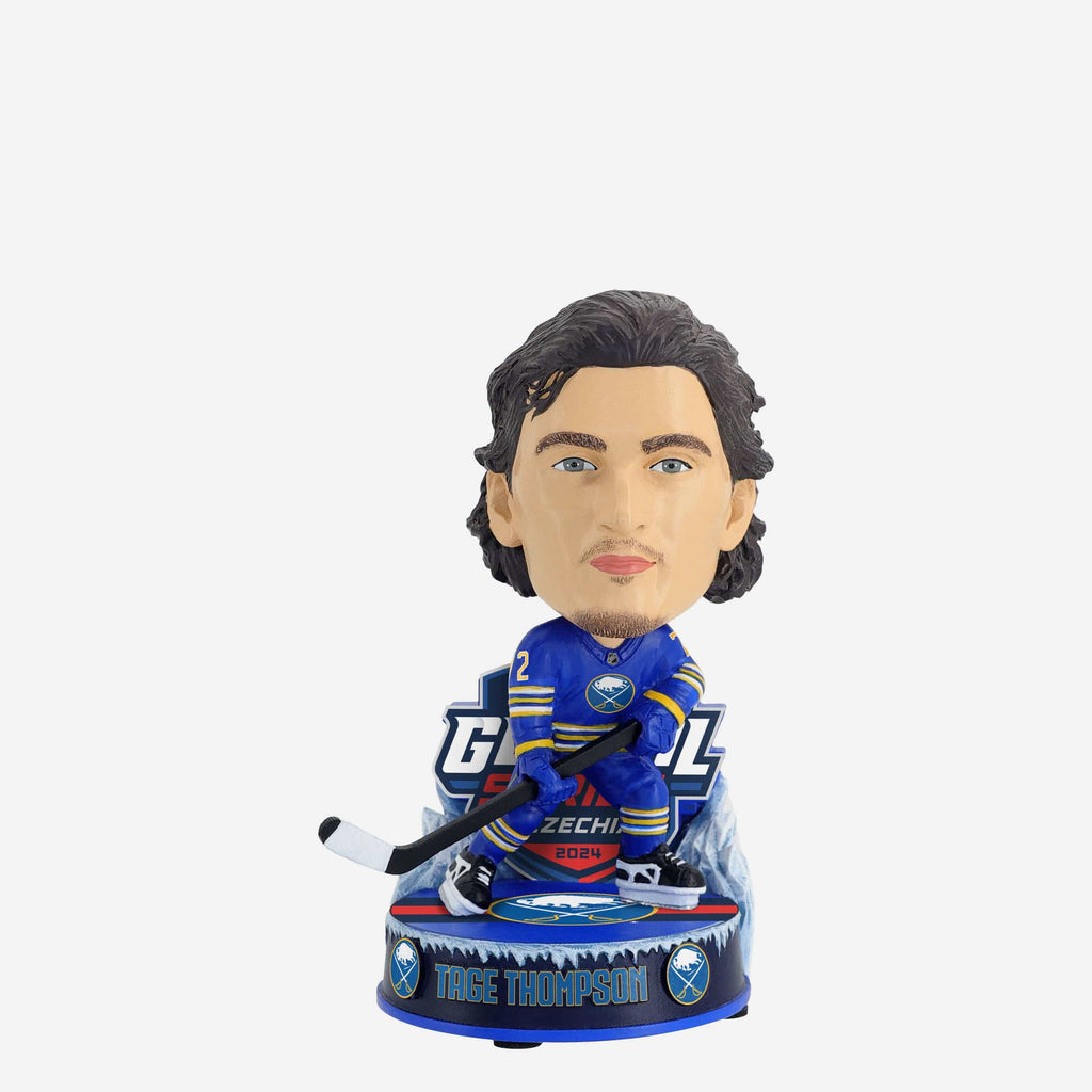 Tage Thompson Buffalo Sabres 2024 Global Series Mini Bighead Bobblehead FOCO - FOCO.com