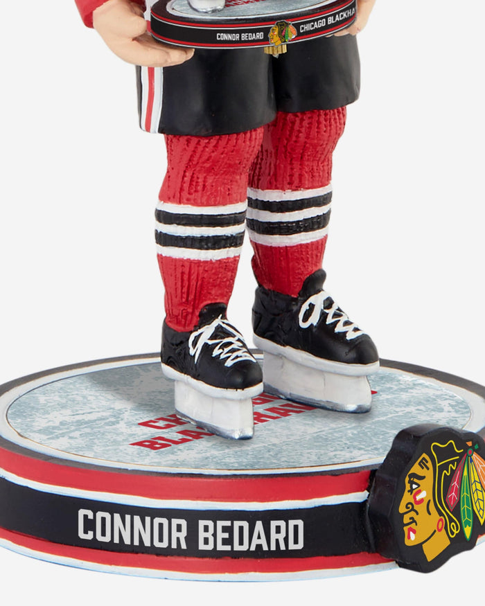 Connor Bedard Chicago Blackhawks Bobble Dubblz Bobblehead FOCO - FOCO.com