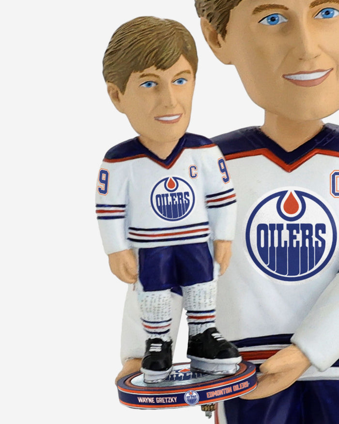 Wayne Gretzky Edmonton Oilers Bobble Dubblz Bobblehead FOCO - FOCO.com