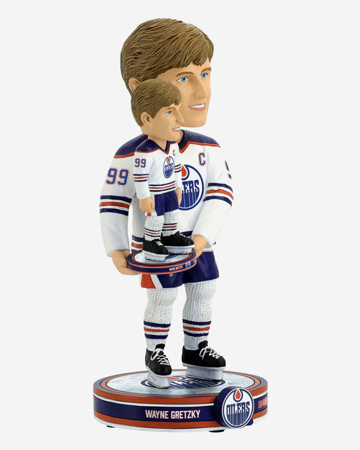 Wayne Gretzky Edmonton Oilers Bobble Dubblz Bobblehead FOCO - FOCO.com