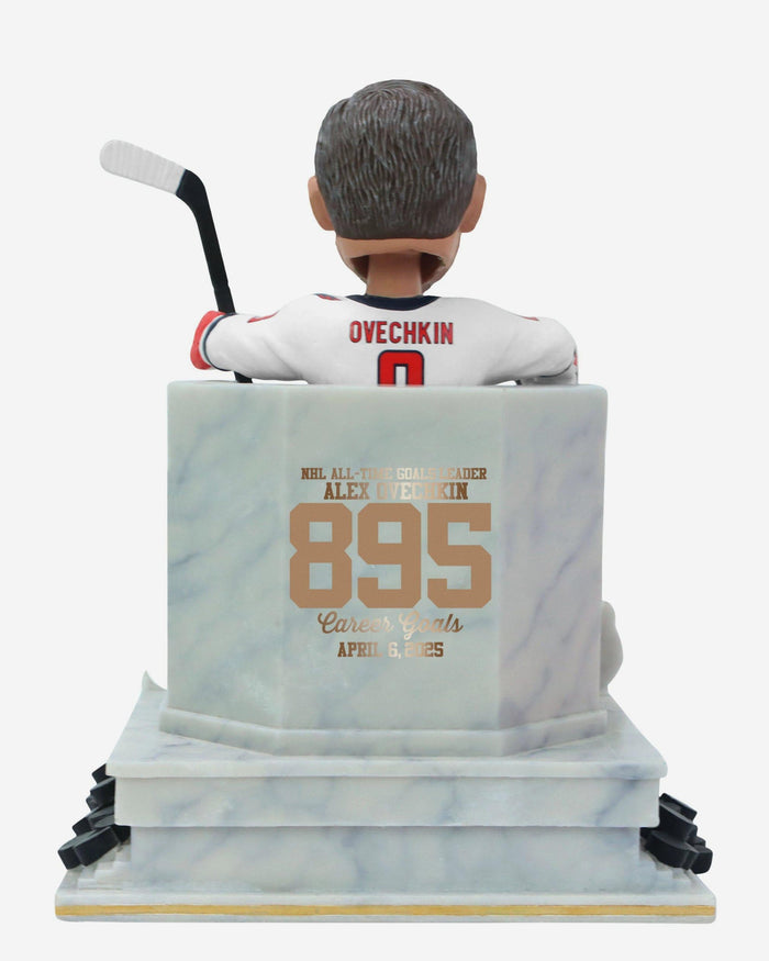 Alex Ovechkin Washington Capitals NHL All-Time Goals Leader Bobblehead FOCO - FOCO.com