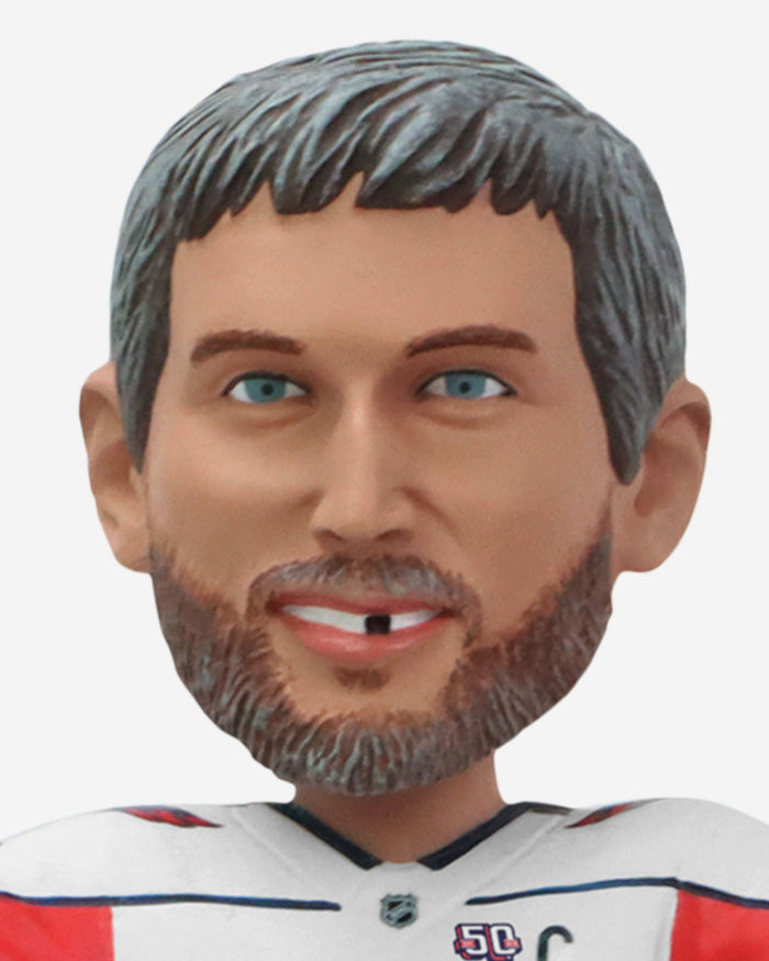 Alex Ovechkin Washington Capitals NHL All-Time Goals Leader Bobblehead FOCO - FOCO.com