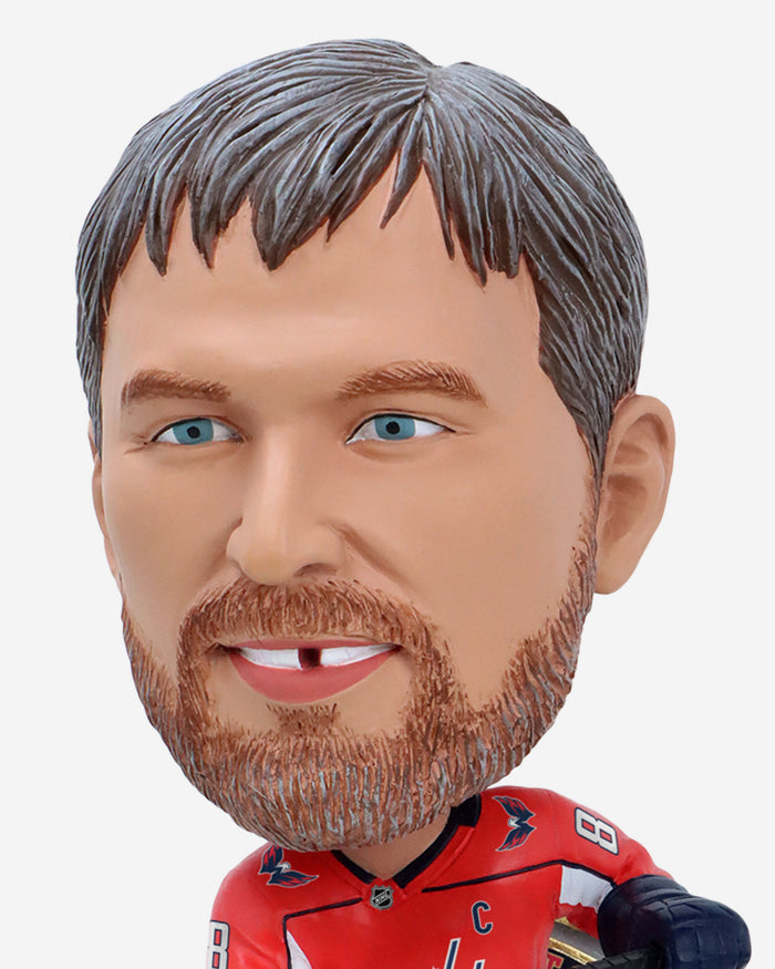 Alex Ovechkin Washington Capitals Career Goals Counter Bighead Bobblehead FOCO - FOCO.com